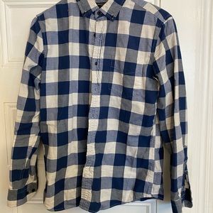 Banana Republic Luxe Flannel button down